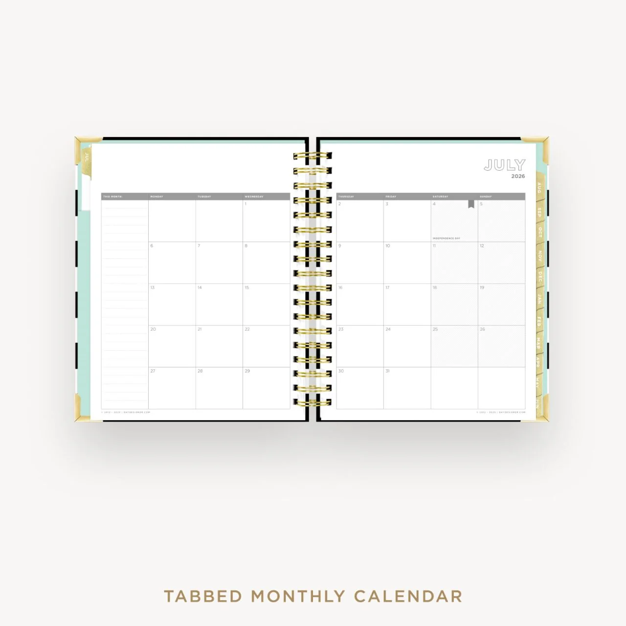 2026-27 Daily Planner: Black Stripe - Image 11