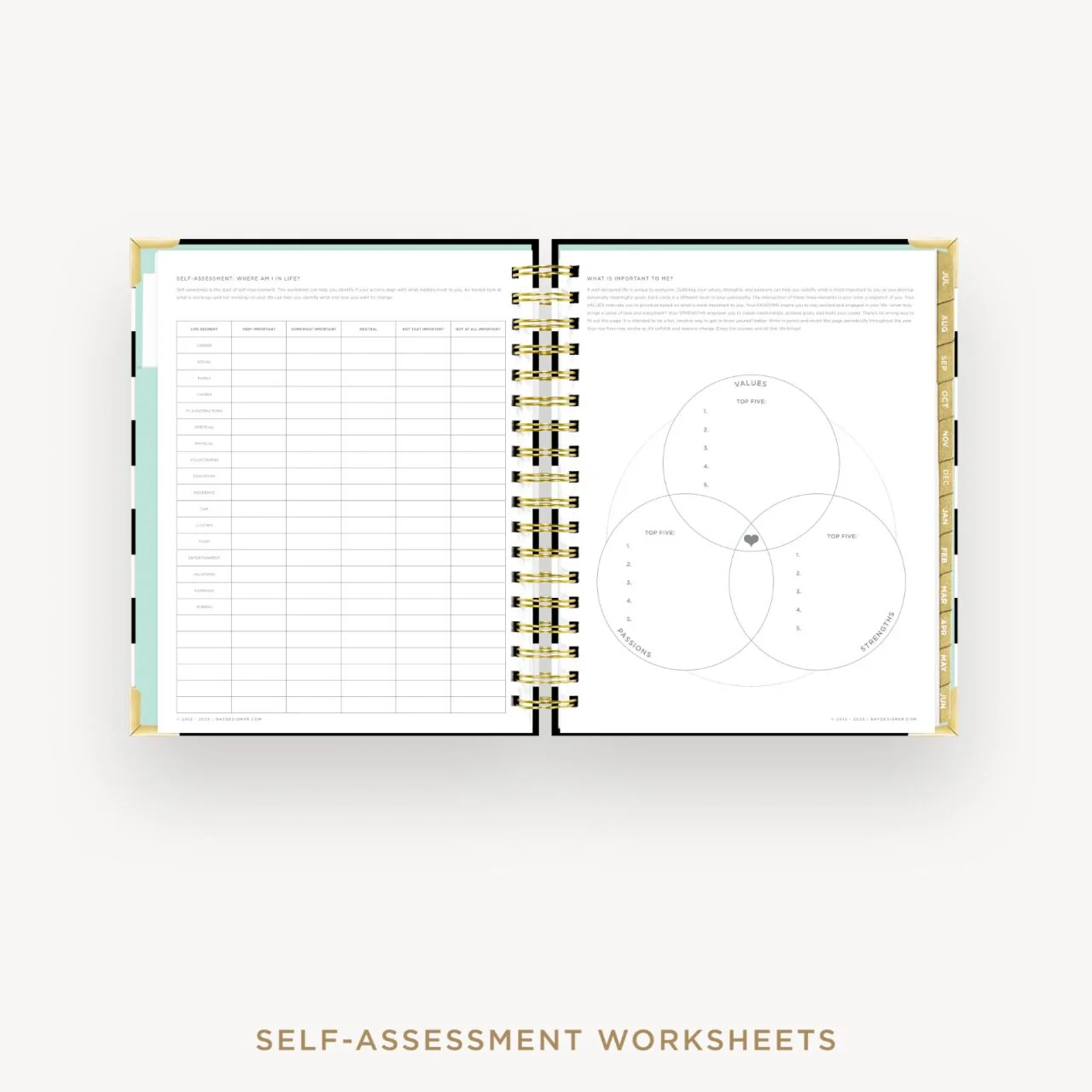 2026-27 Daily Planner: Black Stripe - Image 6