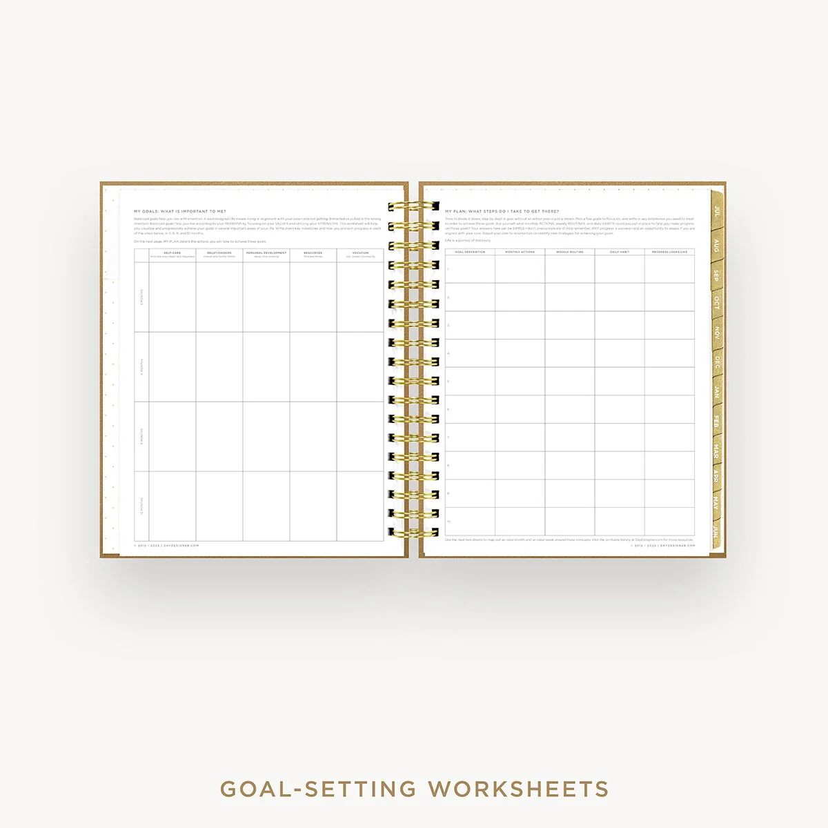 2026-27 Daily Planner: Caramel Latte Pebble Texture - Image 7