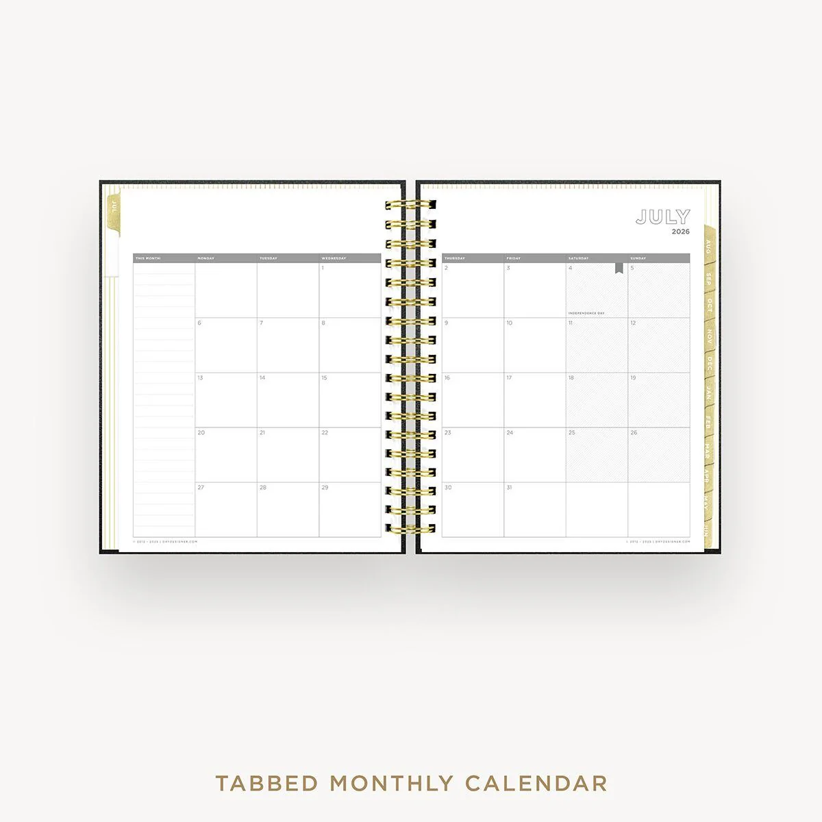 2026-27 Daily Planner: Classic Black Pebble Texture - Image 11