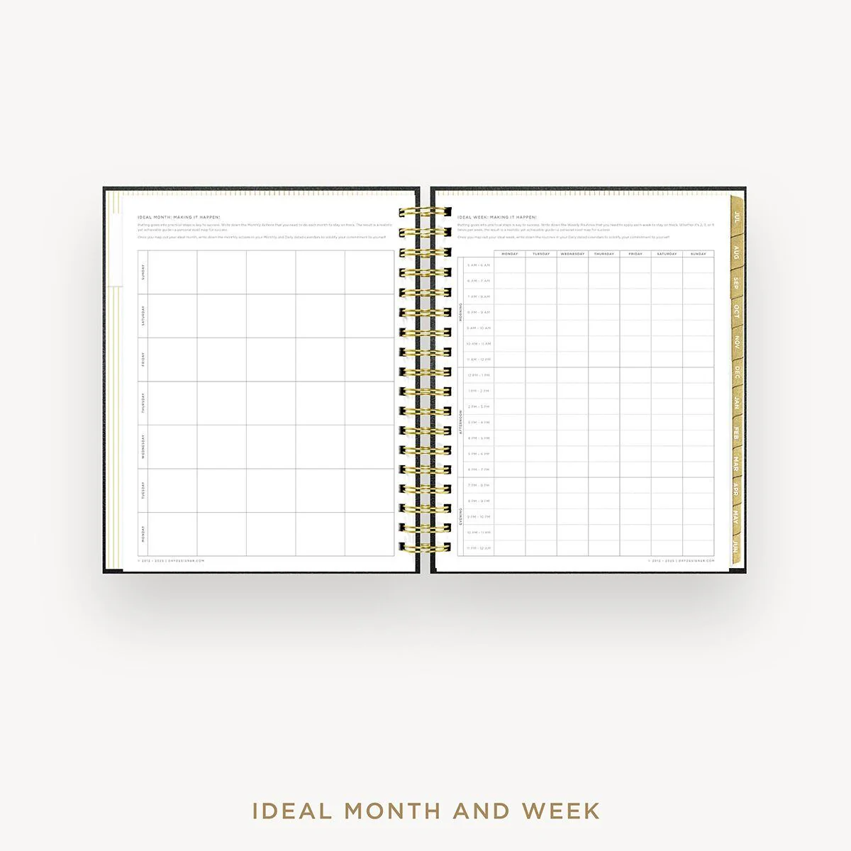 2026-27 Daily Planner: Classic Black Pebble Texture - Image 8
