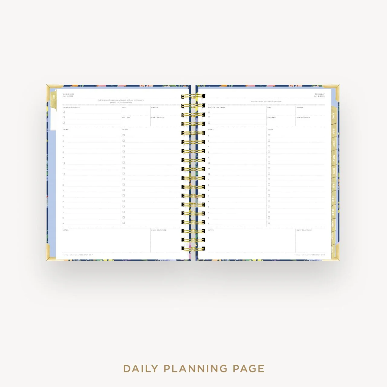 2026-27 Daily Planner: Day Lily - Image 12