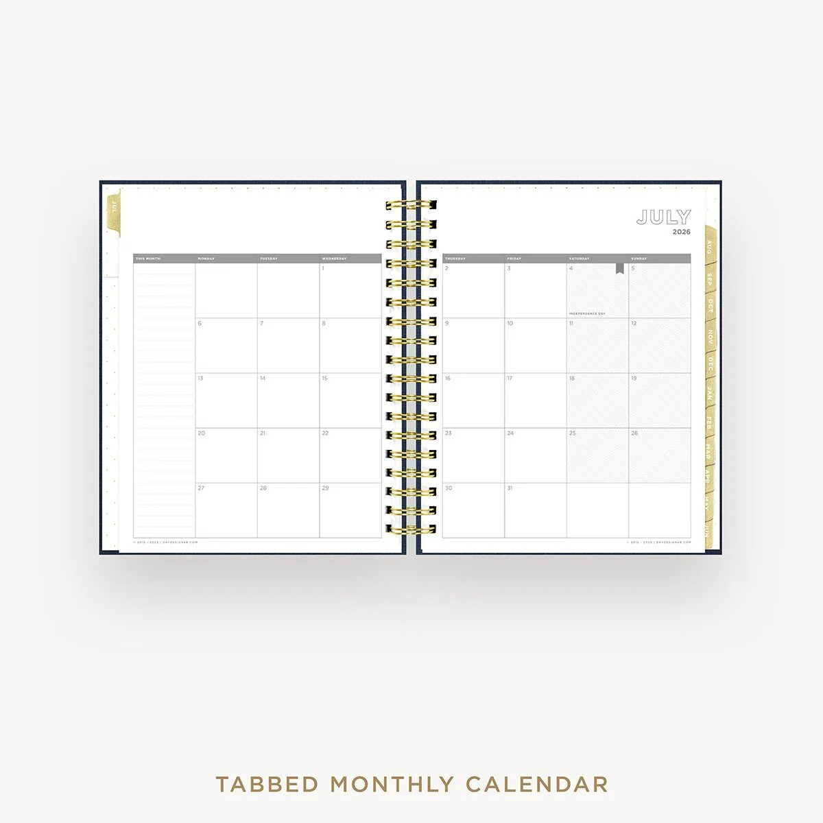 2026-27 Daily Planner: Navy Bookcloth - Image 11