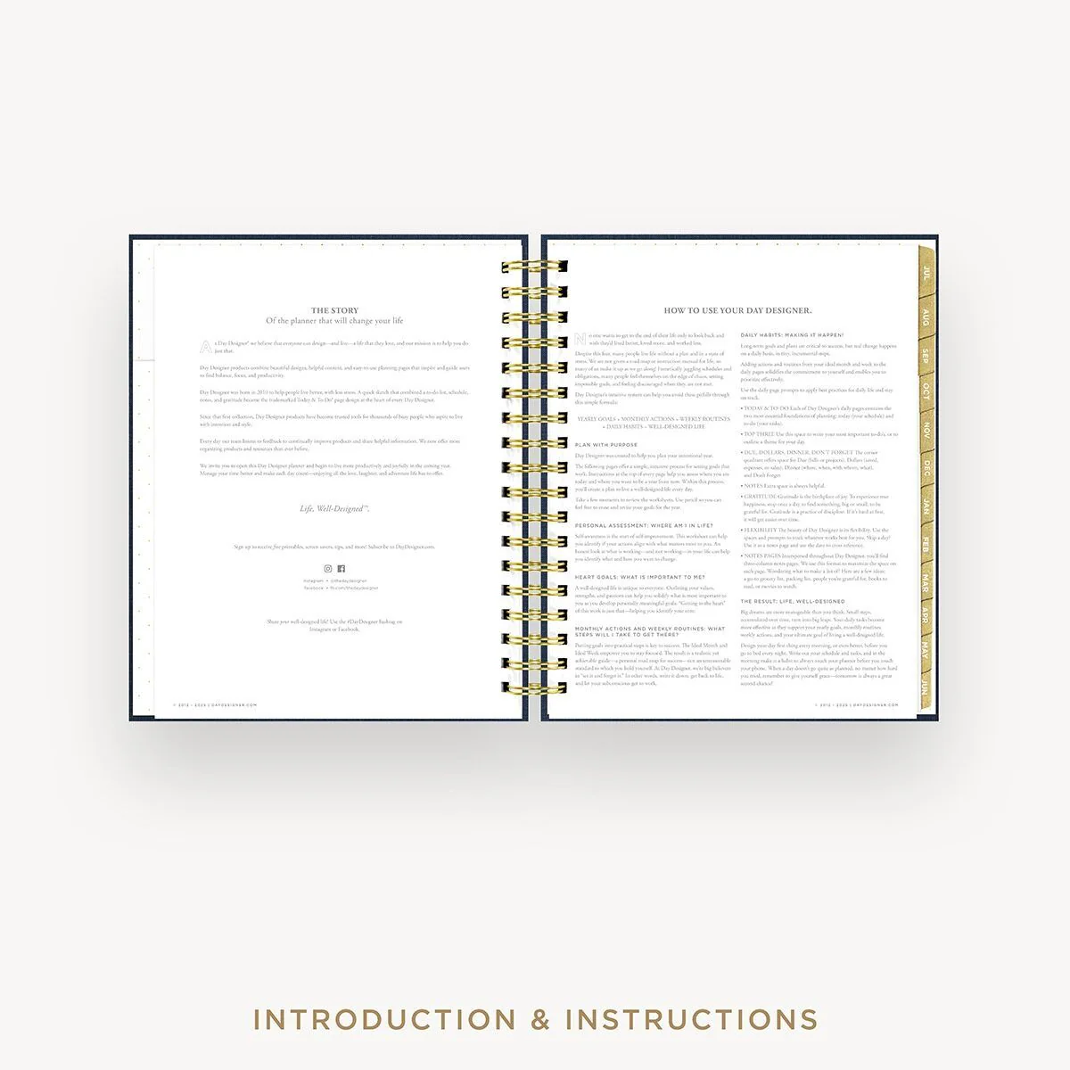 2026-27 Daily Planner: Navy Bookcloth - Image 5