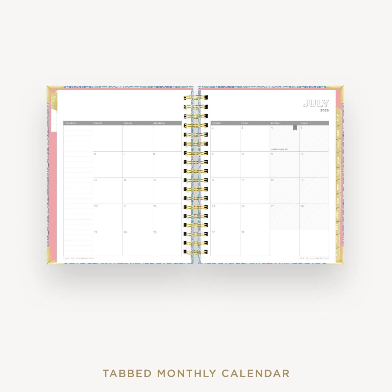 2026-27 Daily Planner: Olivia Damask - Image 11