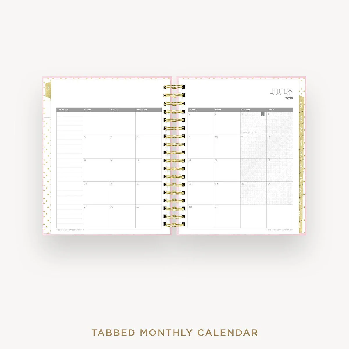 2026-27 Daily Planner: Peony Bookcloth - Image 11