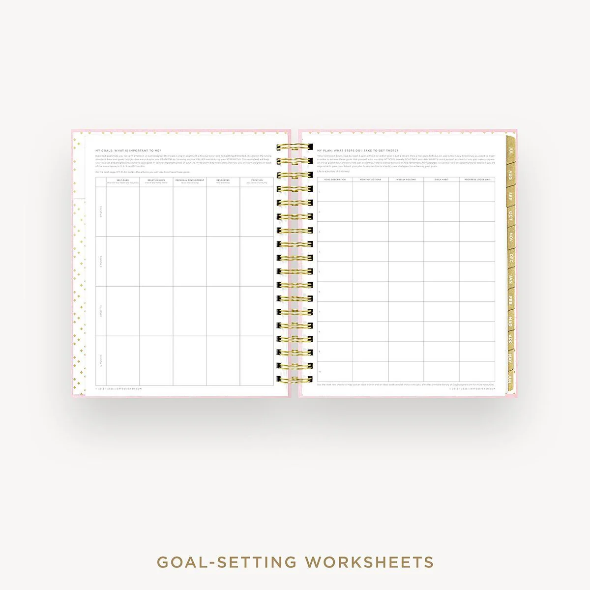 2026-27 Daily Planner: Peony Bookcloth - Image 7