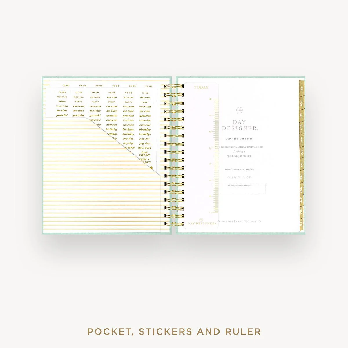 2026-27 Daily Planner: Sage Bookcloth - Image 4