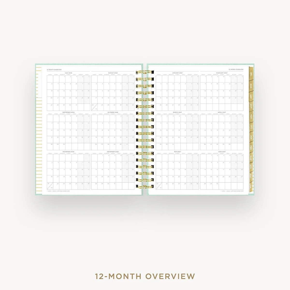 2026-27 Daily Planner: Sage Bookcloth - Image 9