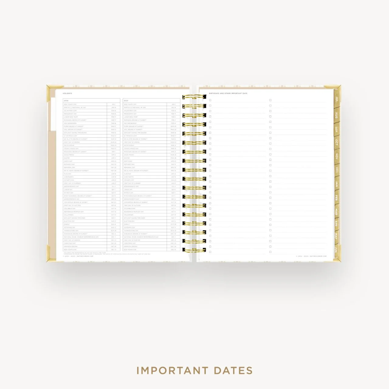 2026-27 Daily Planner: Ticking Stripe - Image 10