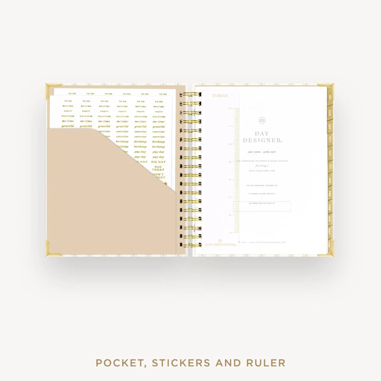 2026-27 Daily Planner: Ticking Stripe - Image 4