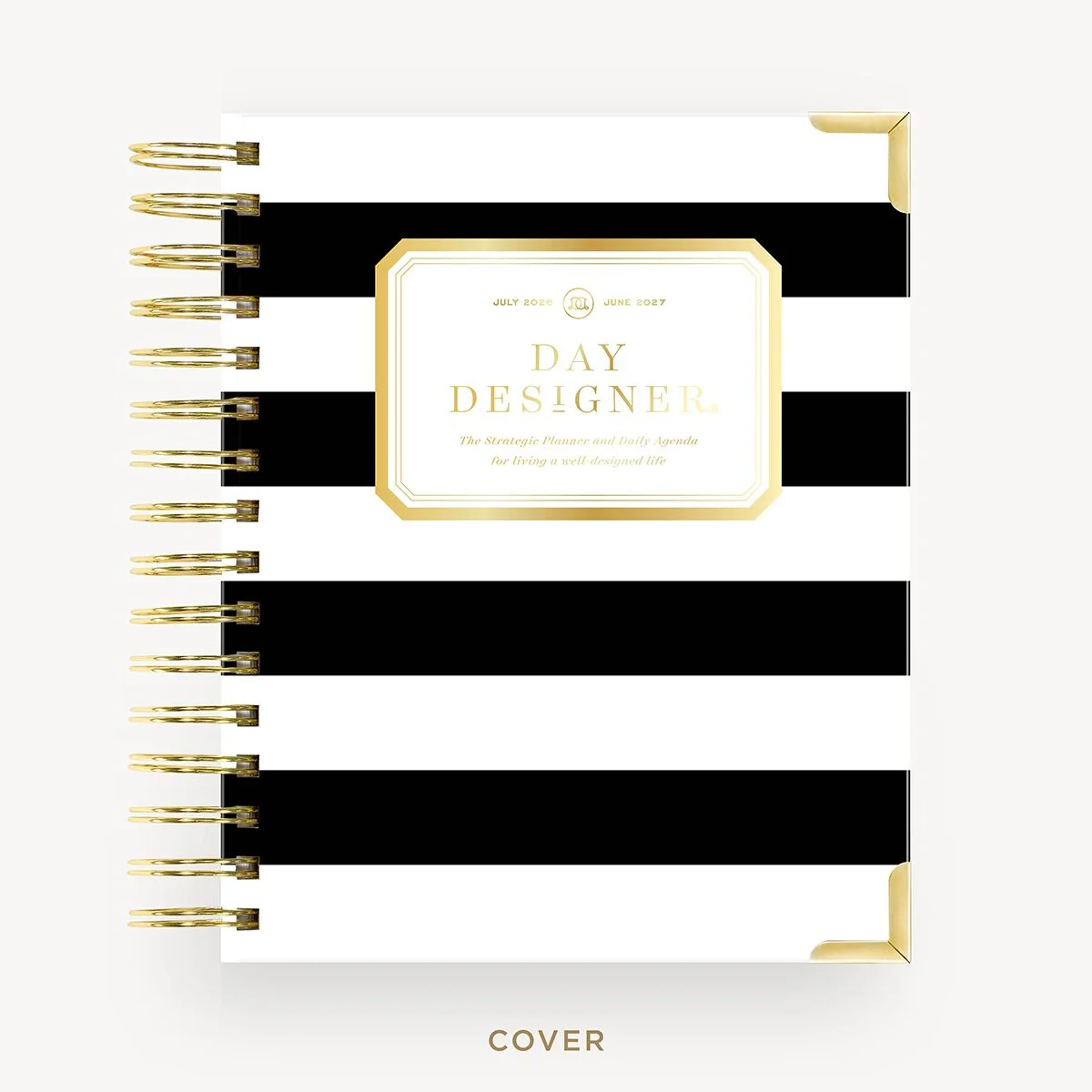 2026-27 Mini Daily Planner: Black Stripe - Image 3