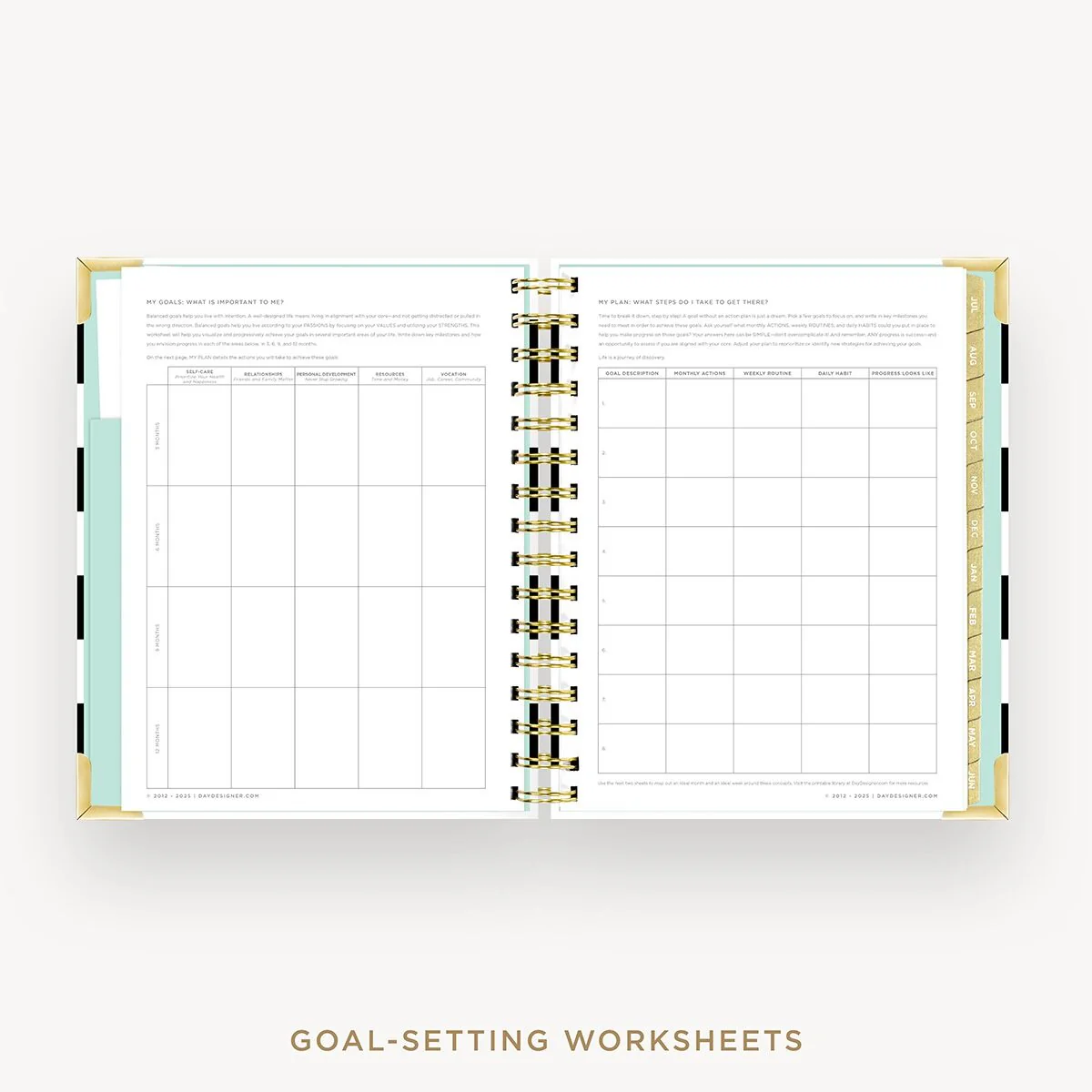 2026-27 Mini Daily Planner: Black Stripe - Image 7