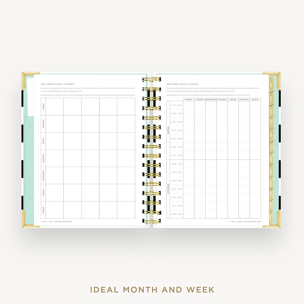 2026-27 Mini Daily Planner: Black Stripe - Image 8