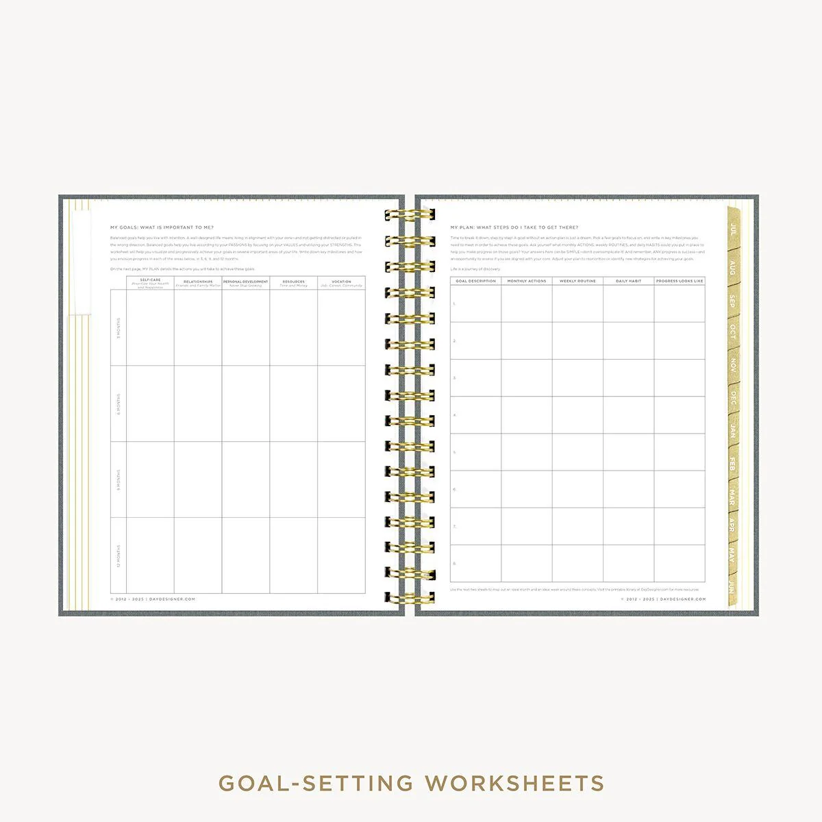 2026-27 Mini Daily Planner: Charcoal Bookcloth - Image 7