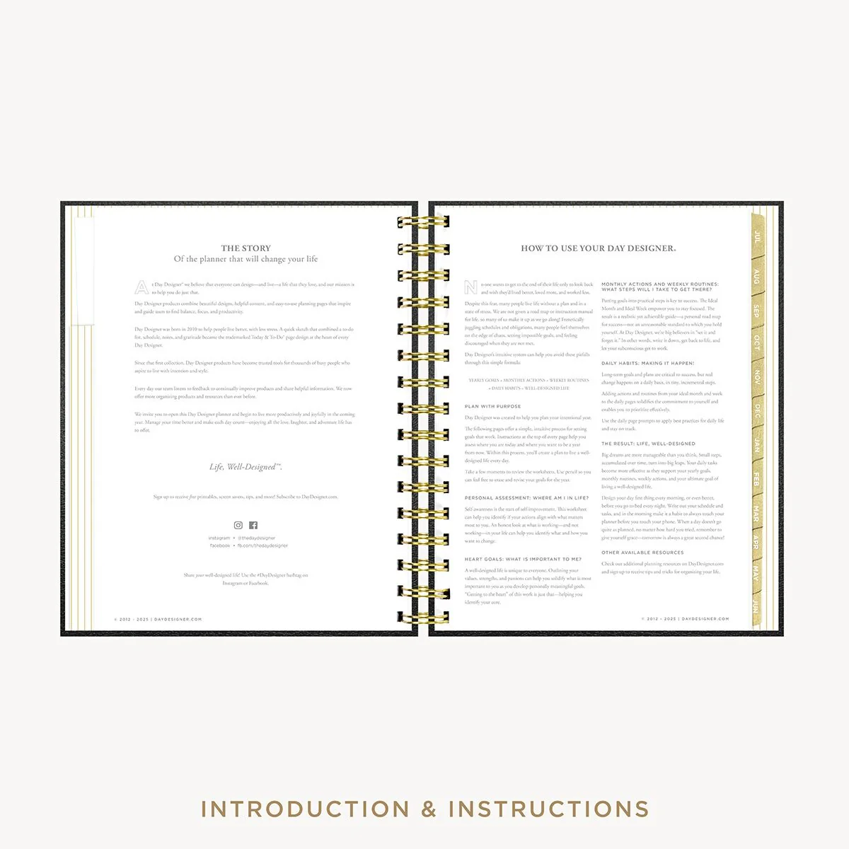 2026-27 Mini Daily Planner: Classic Black Pebble Texture - Image 5