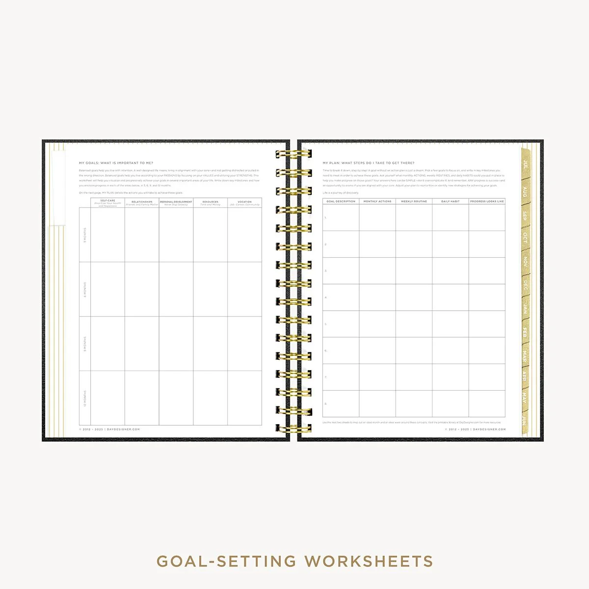2026-27 Mini Daily Planner: Classic Black Pebble Texture - Image 7