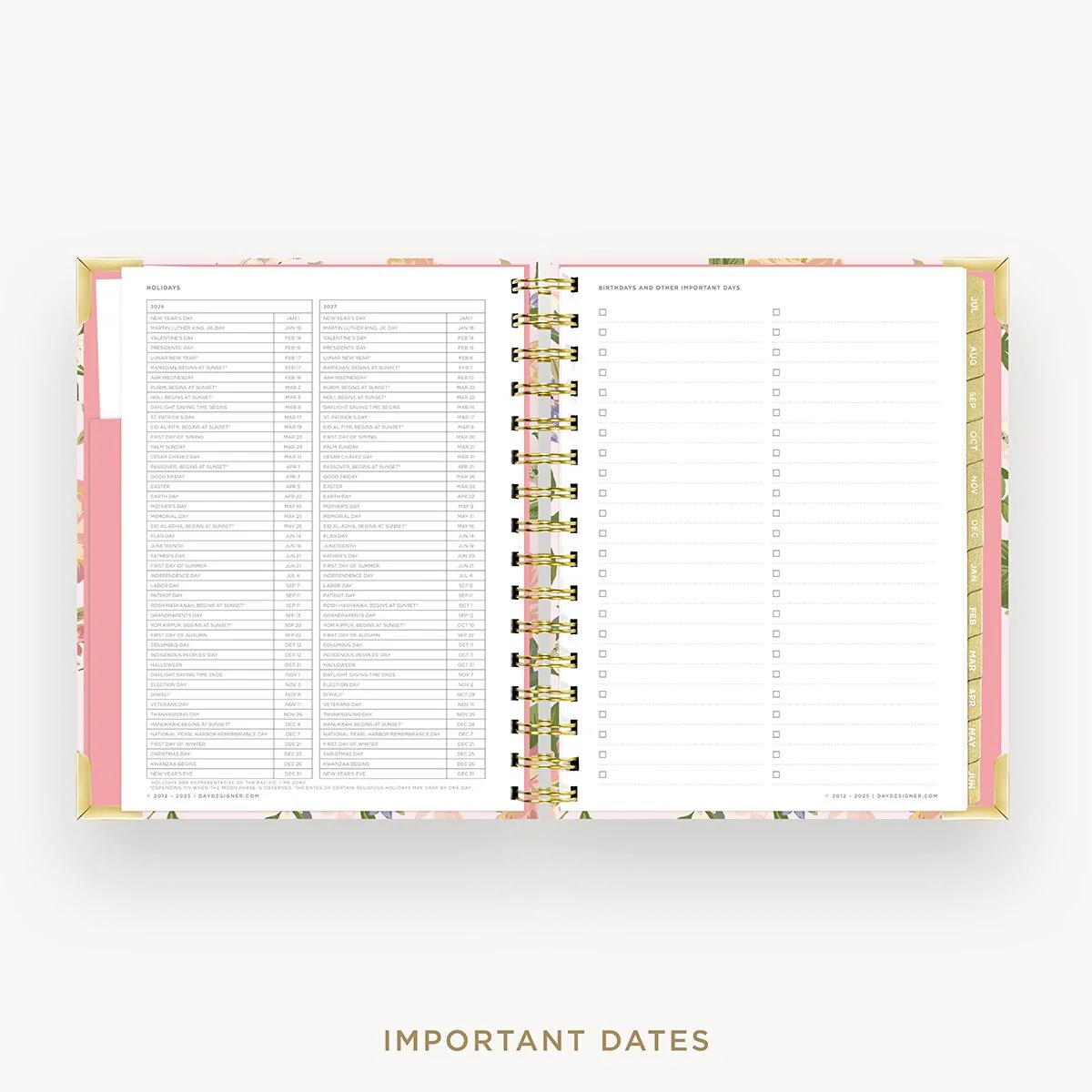 2026-27 Mini Daily Planner: Heirloom - Image 6