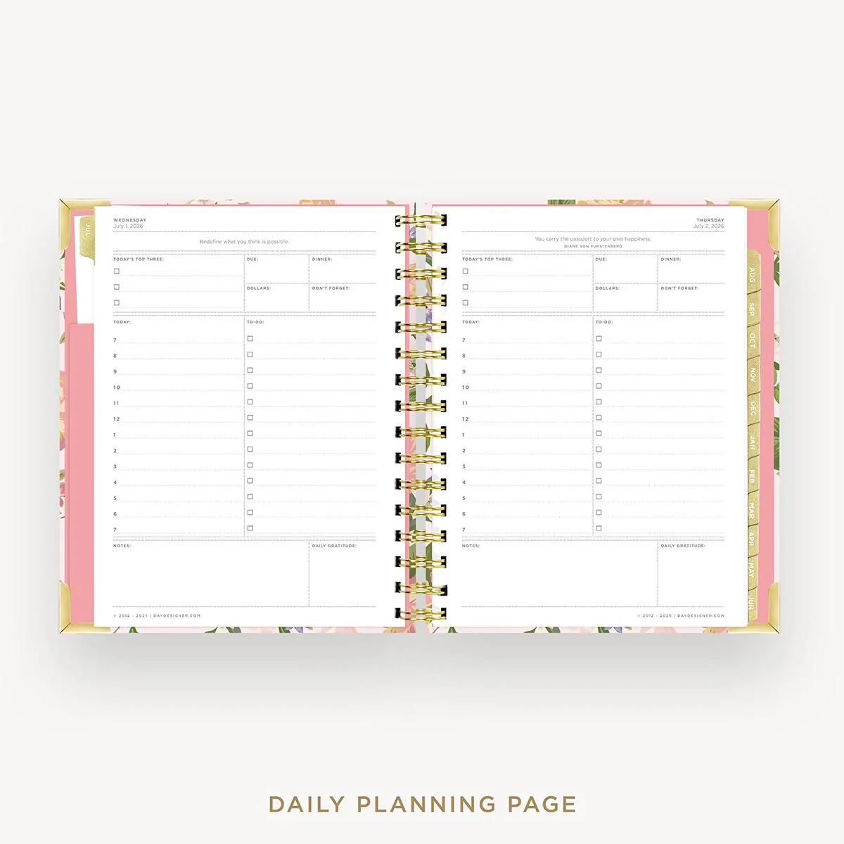 2026-27 Mini Daily Planner: Heirloom - Image 8