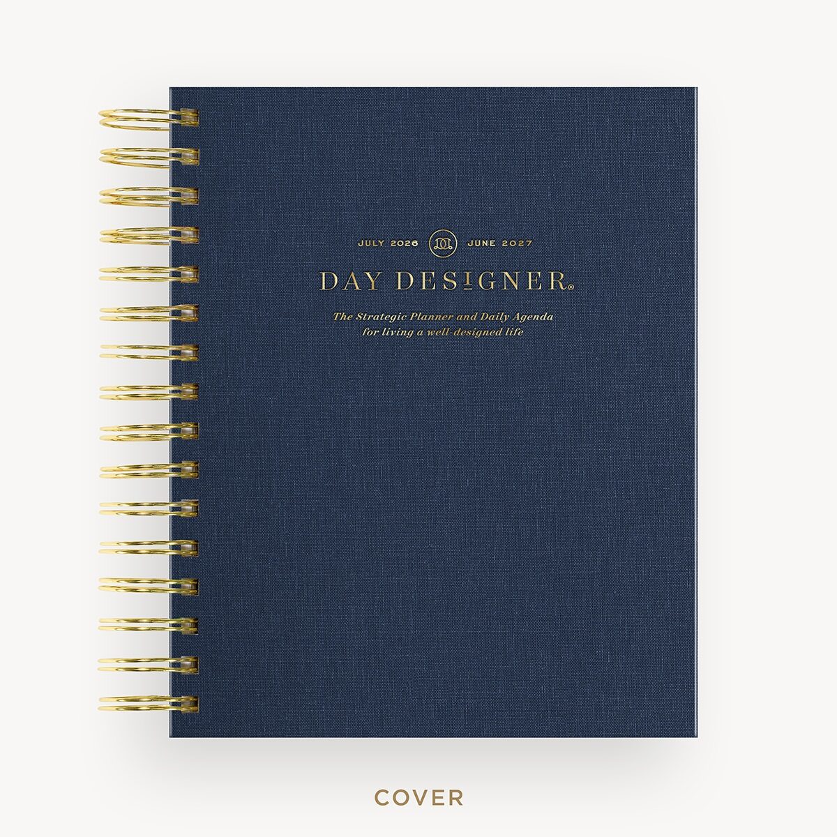2026-27 Mini Daily Planner: Navy Bookcloth - Image 3