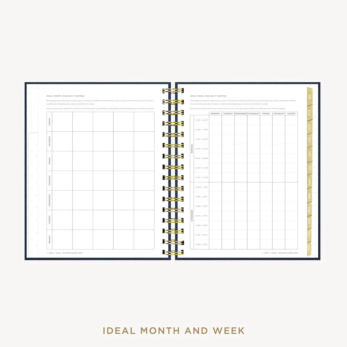 2026-27 Mini Daily Planner: Navy Bookcloth - Image 8