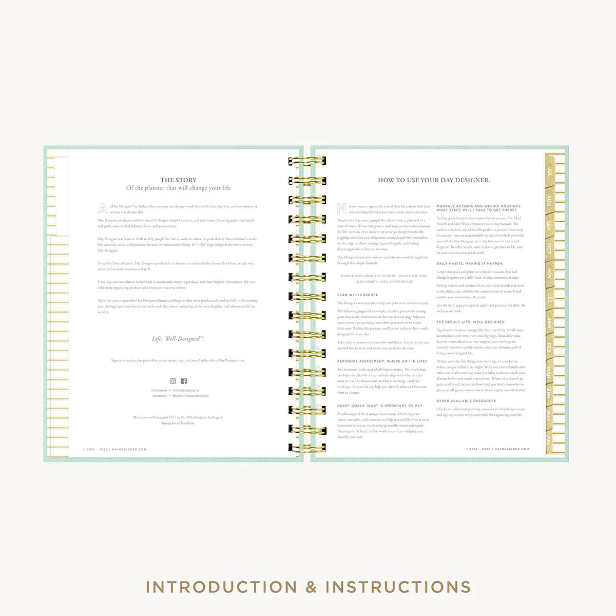 2026-27 Mini Daily Planner: Sage Bookcloth - Image 5
