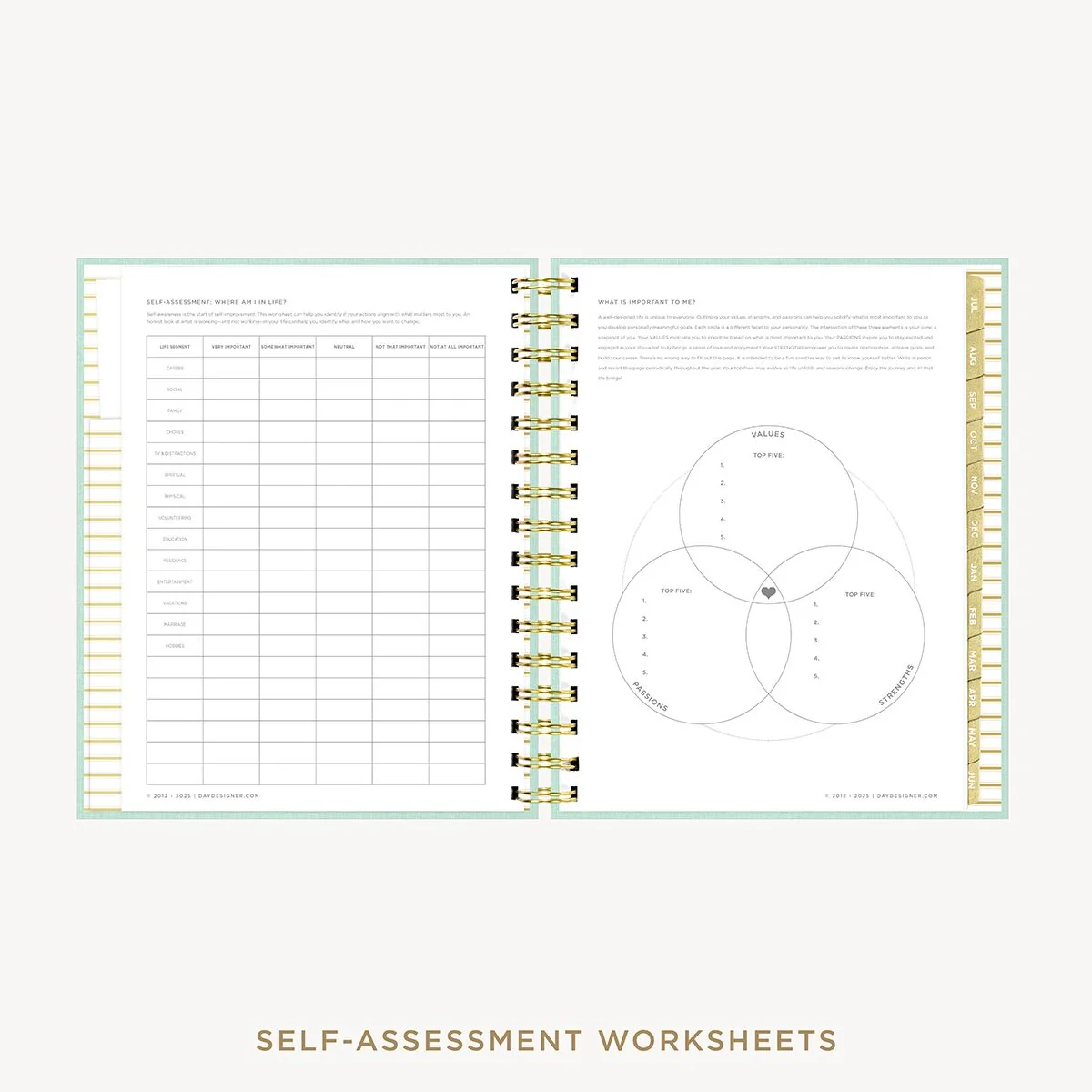2026-27 Mini Daily Planner: Sage Bookcloth - Image 6