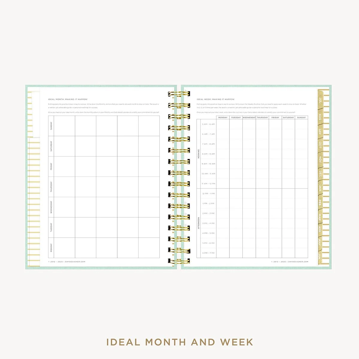 2026-27 Mini Daily Planner: Sage Bookcloth - Image 8