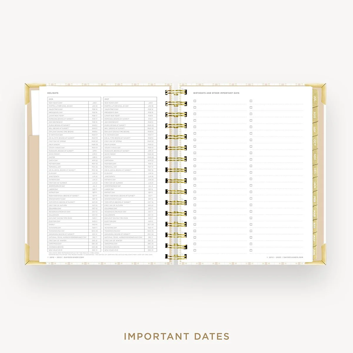 2026-27 Mini Daily Planner: Ticking Stripe - Image 10
