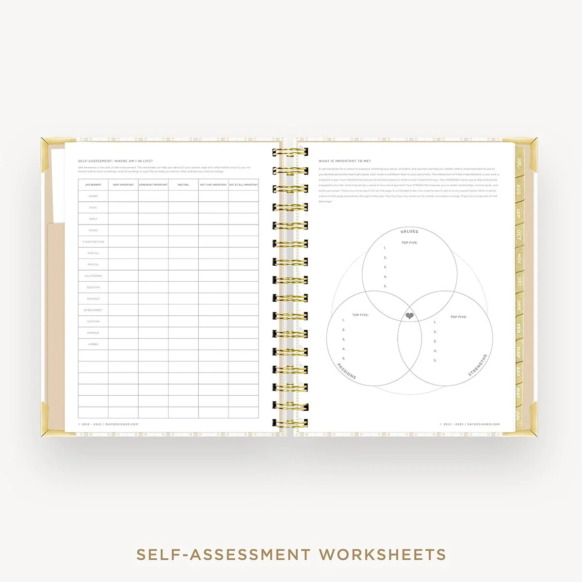 2026-27 Mini Daily Planner: Ticking Stripe - Image 6