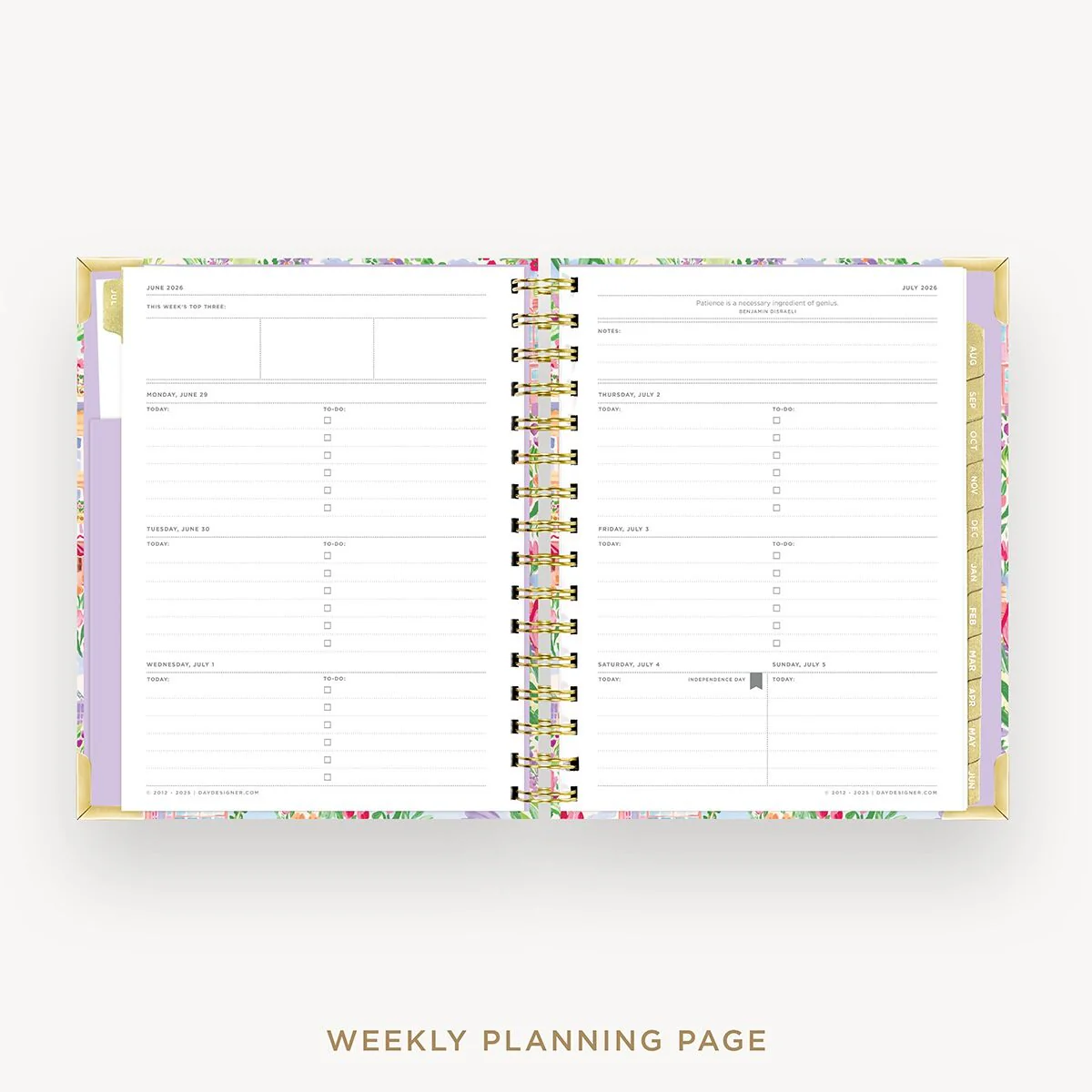 2026-27 Mini Weekly Planner: Belle Vie - Image 21