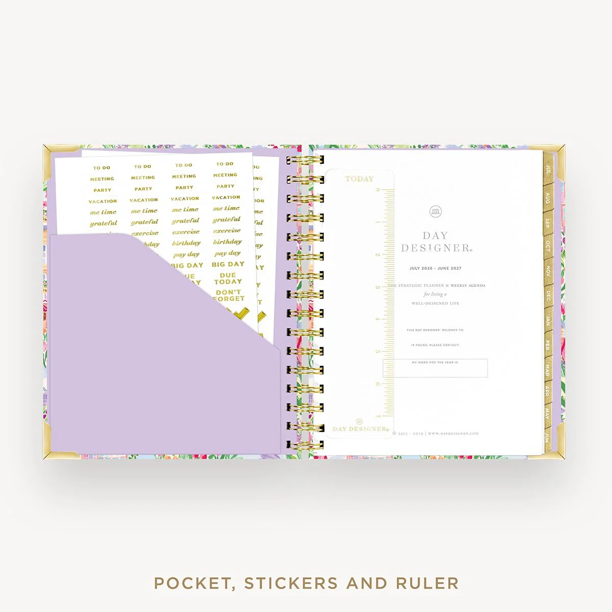 2026-27 Mini Weekly Planner: Belle Vie - Image 4