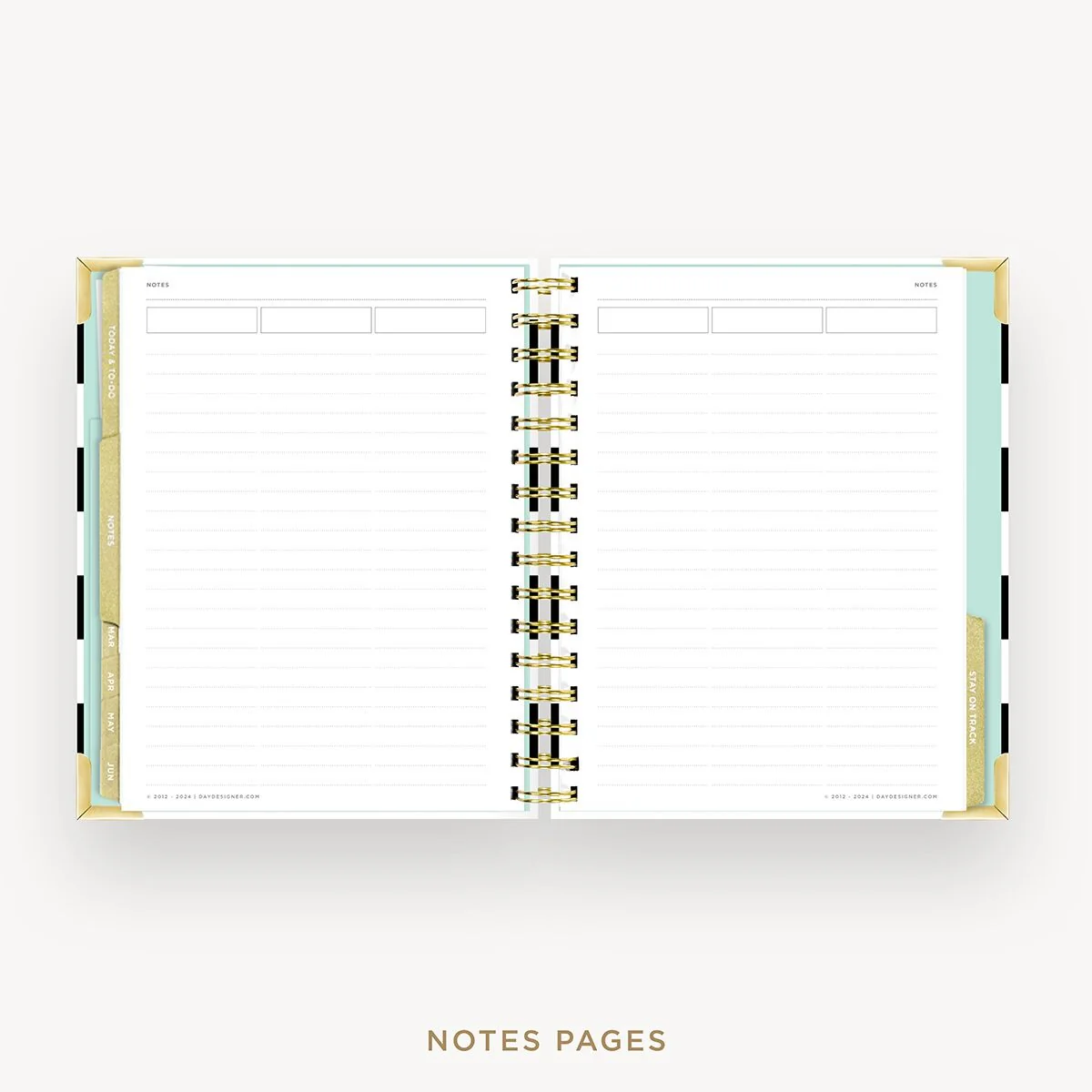 2026-27 Mini Weekly Planner: Black Stripe - Image 14