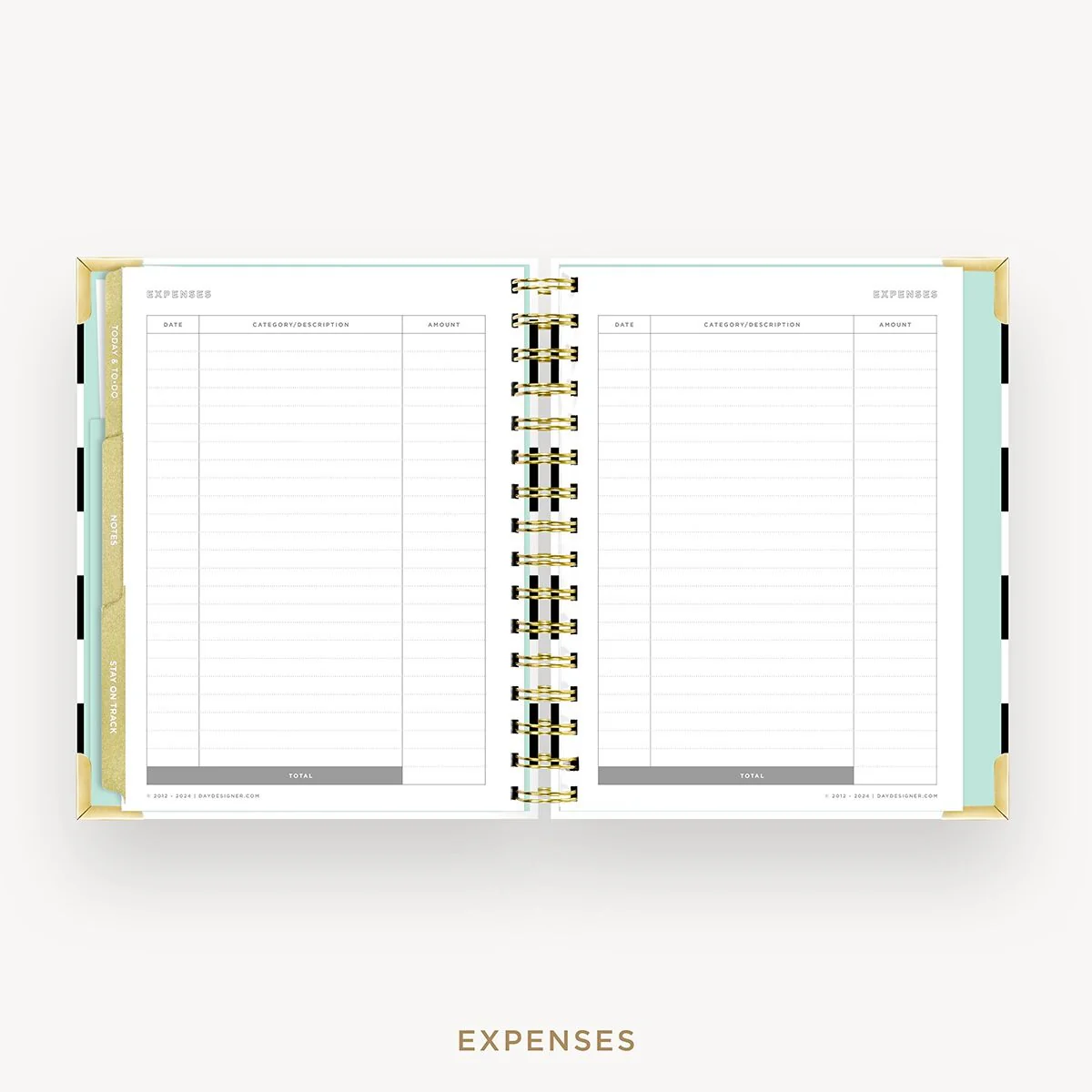 2026-27 Mini Weekly Planner: Black Stripe - Image 15