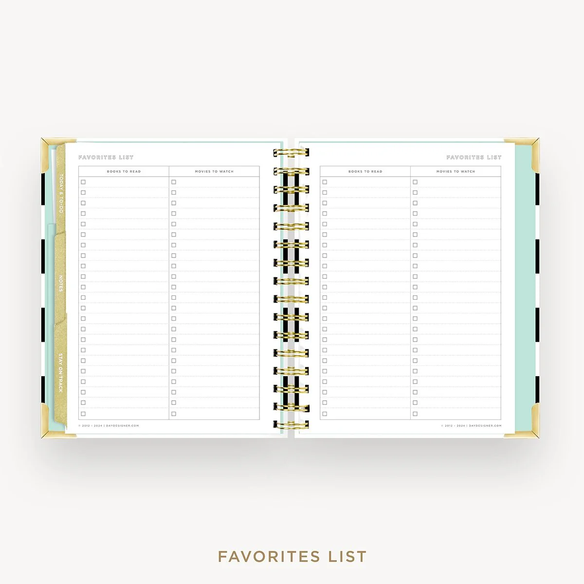 2026-27 Mini Weekly Planner: Black Stripe - Image 16