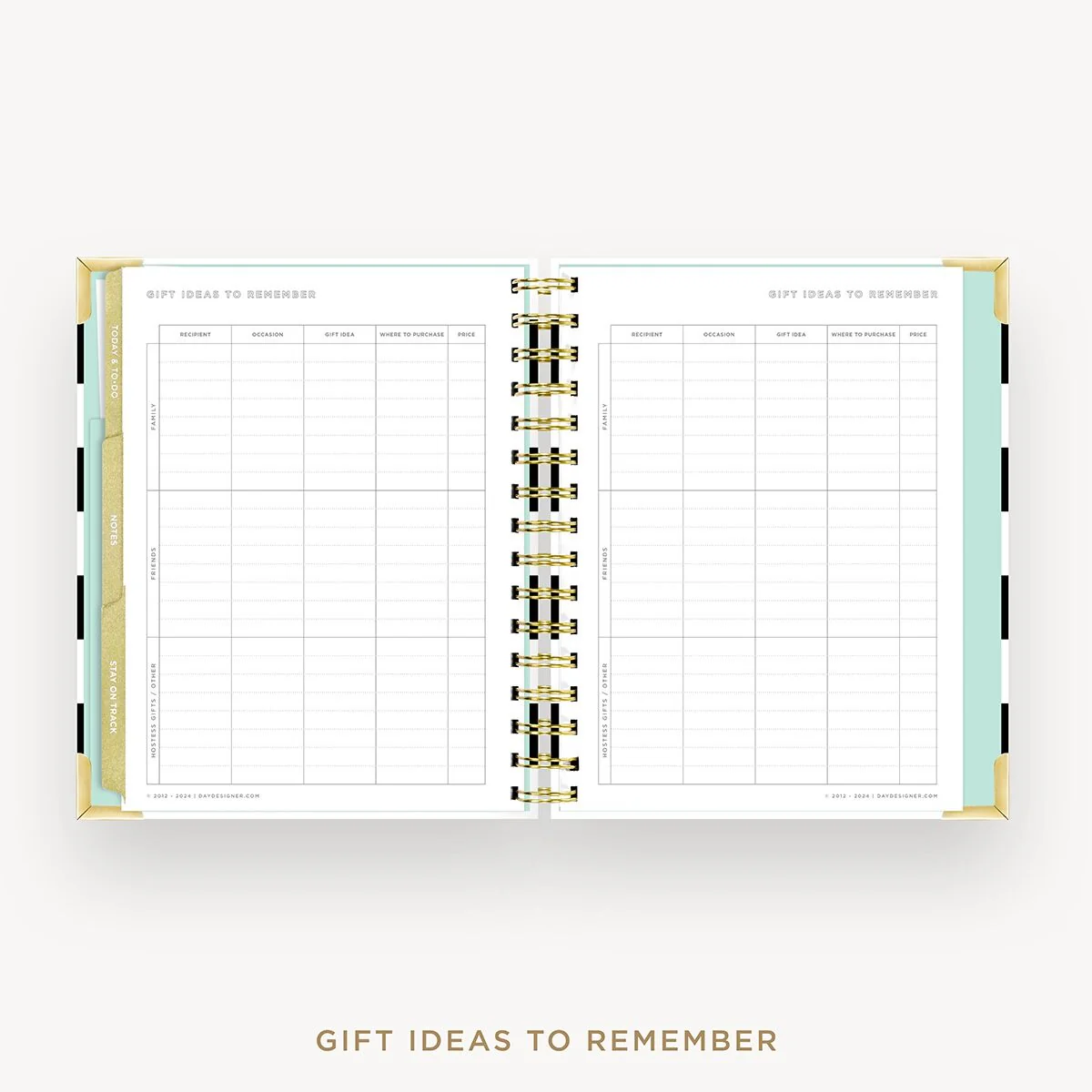 2026-27 Mini Weekly Planner: Black Stripe - Image 17