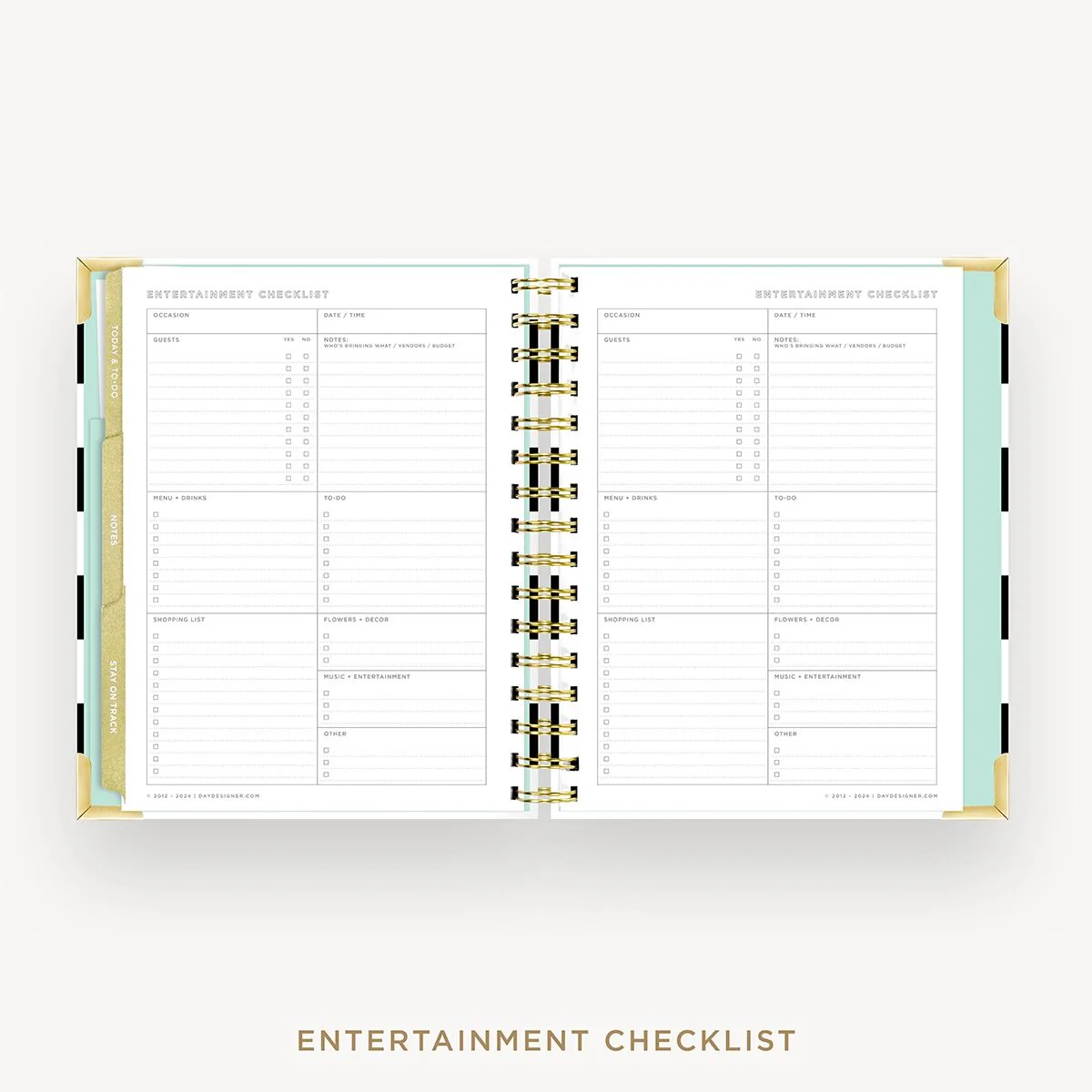 2026-27 Mini Weekly Planner: Black Stripe - Image 20