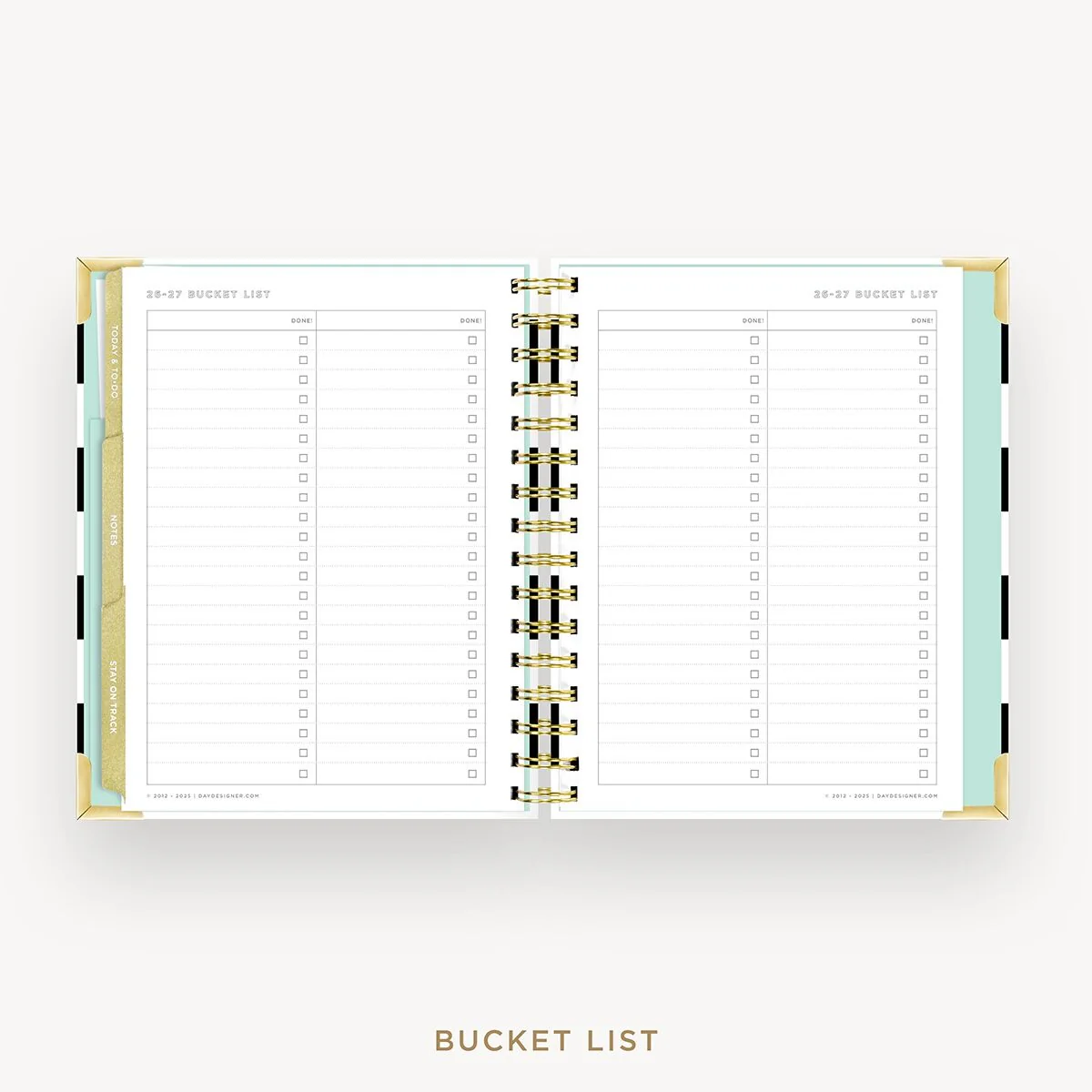 2026-27 Mini Weekly Planner: Black Stripe - Image 21