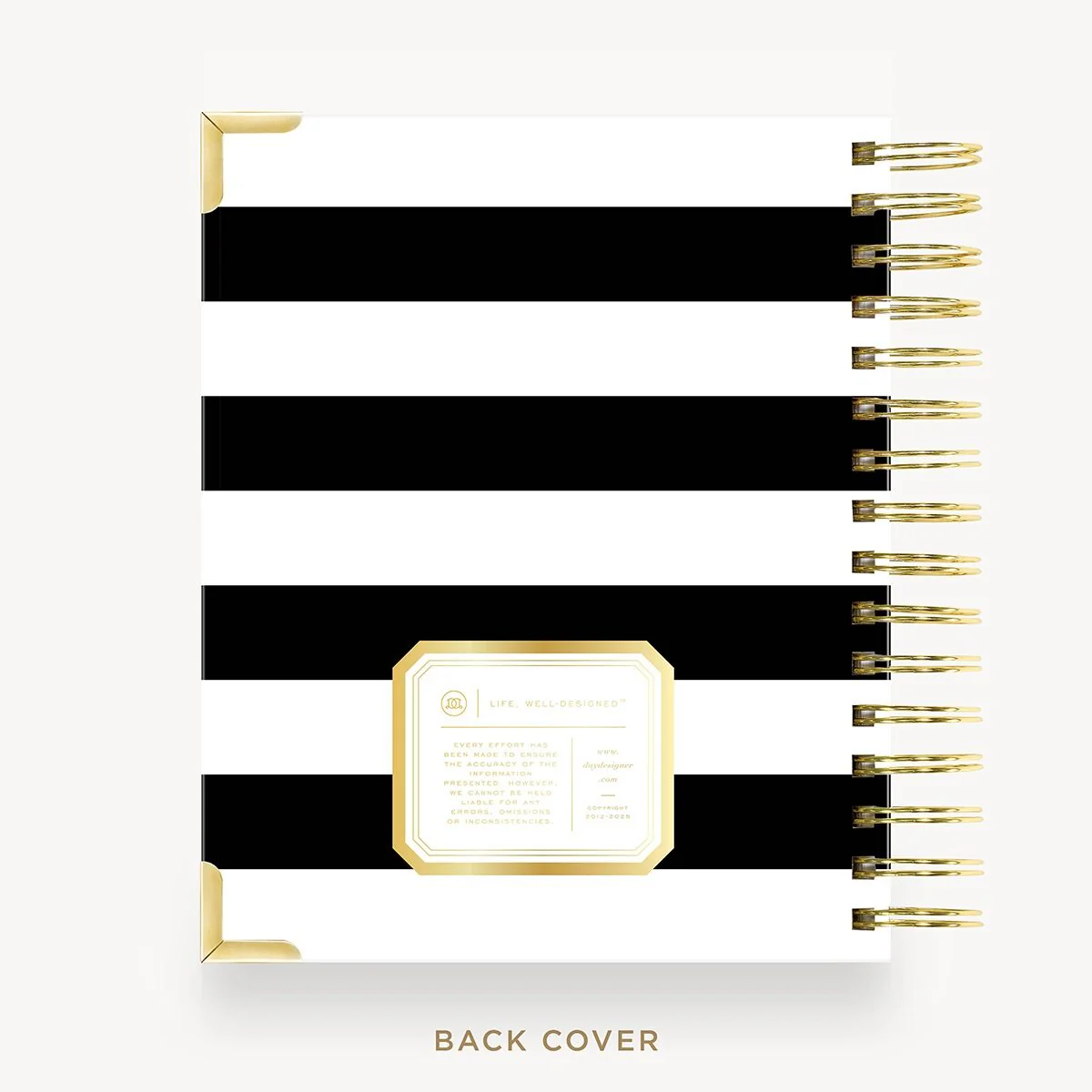 2026-27 Mini Weekly Planner: Black Stripe - Image 22