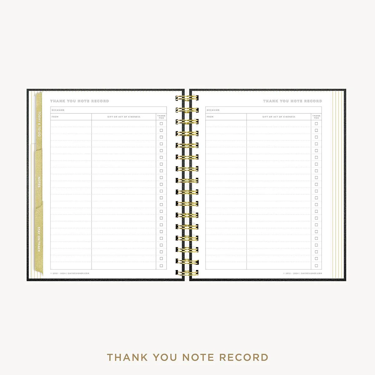 2026-27 Mini Weekly Planner: Classic Black Pebble Texture - Image 18