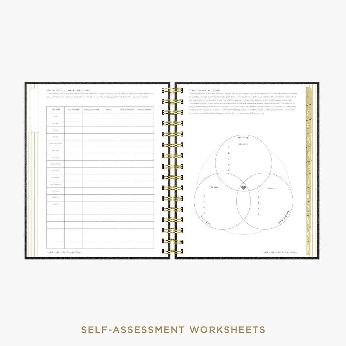 2026-27 Mini Weekly Planner: Classic Black Pebble Texture - Image 6