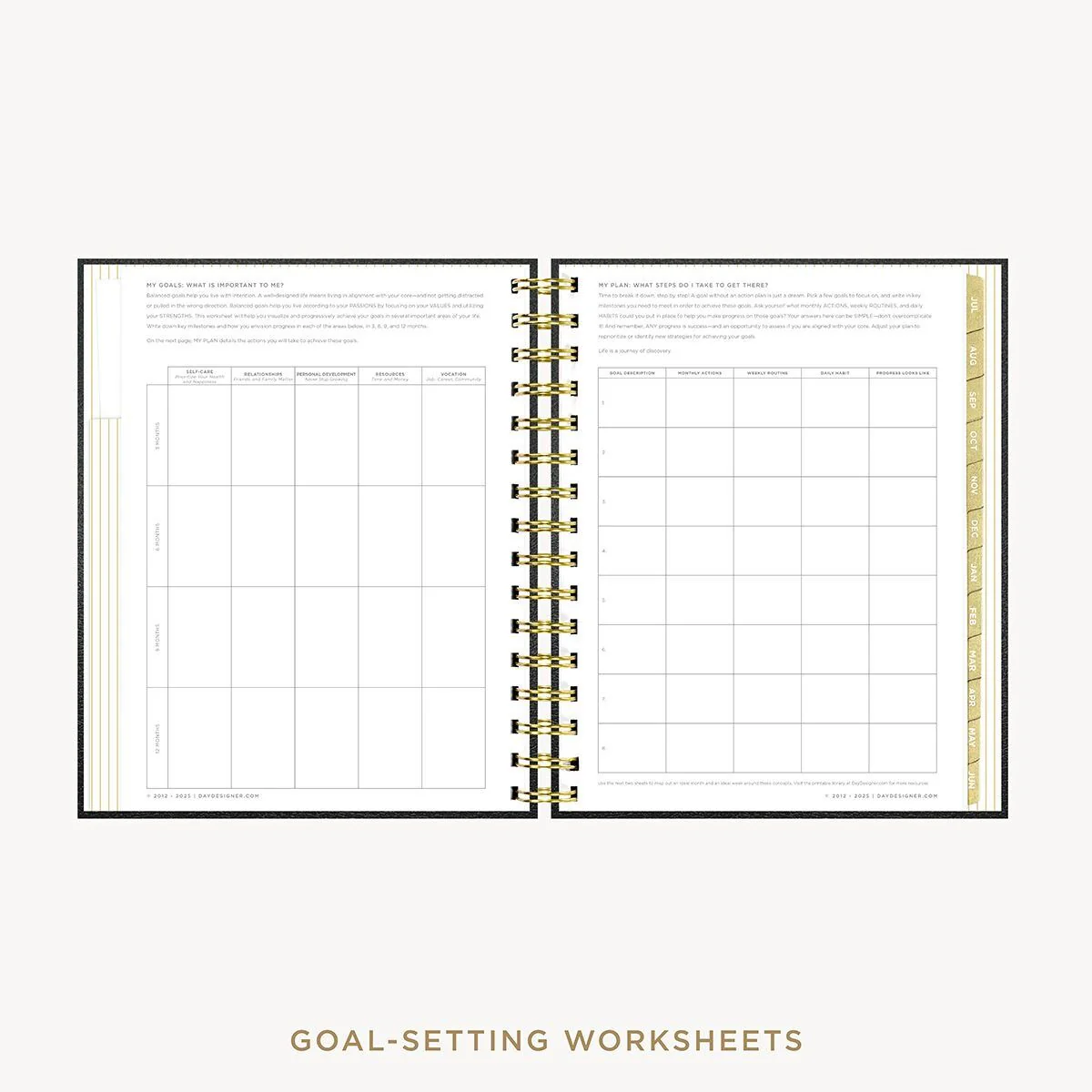 2026-27 Mini Weekly Planner: Classic Black Pebble Texture - Image 7