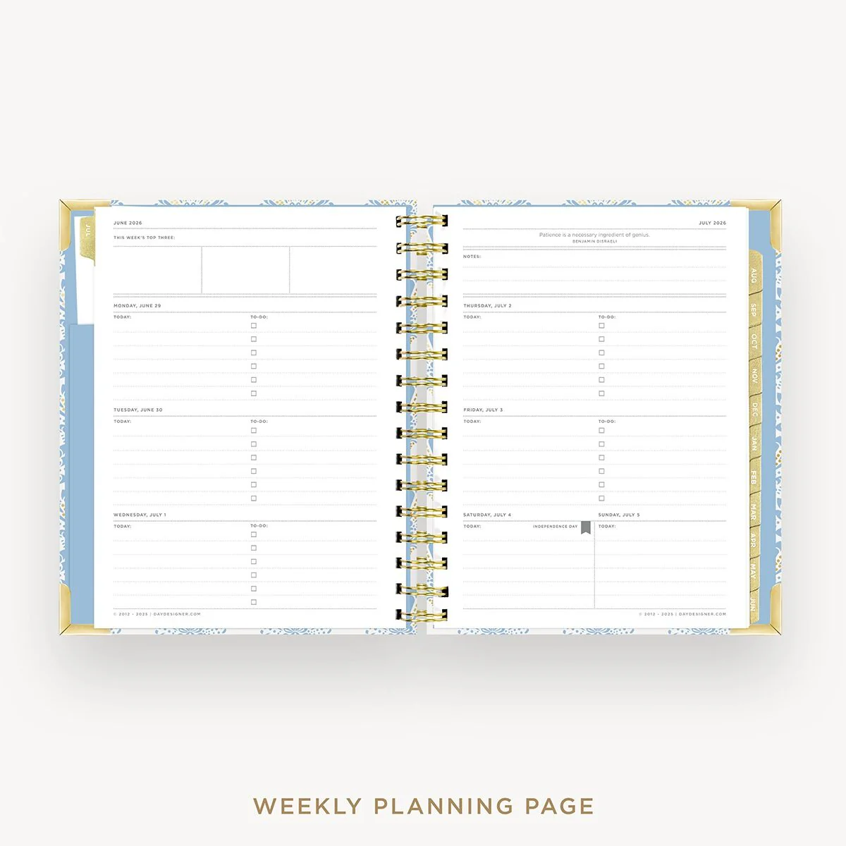 2026-27 Mini Weekly Planner: Grand Shell - Image 12