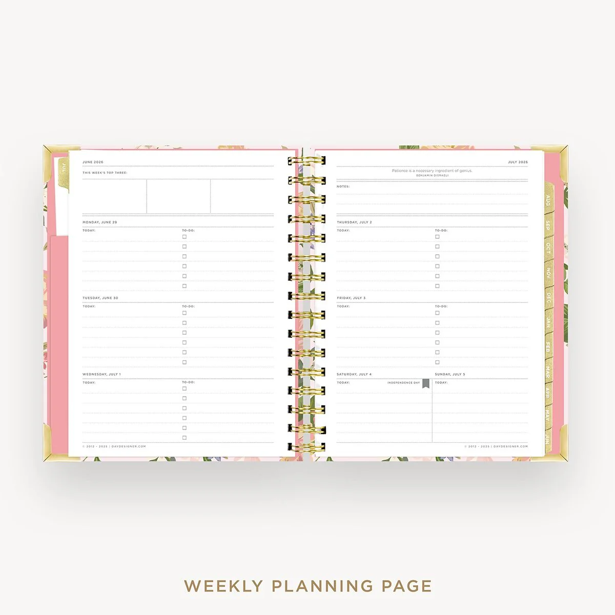 2026-27 Mini Weekly Planner: Heirloom - Image 12