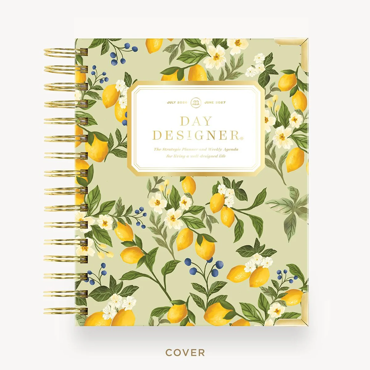 2026-27 Mini Weekly Planner: Lemon Floral Sage - Image 3