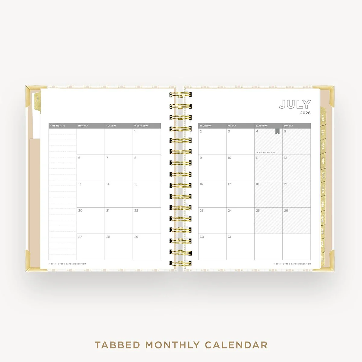 2026-27 Mini Weekly Planner: Ticking Stripe - Image 11