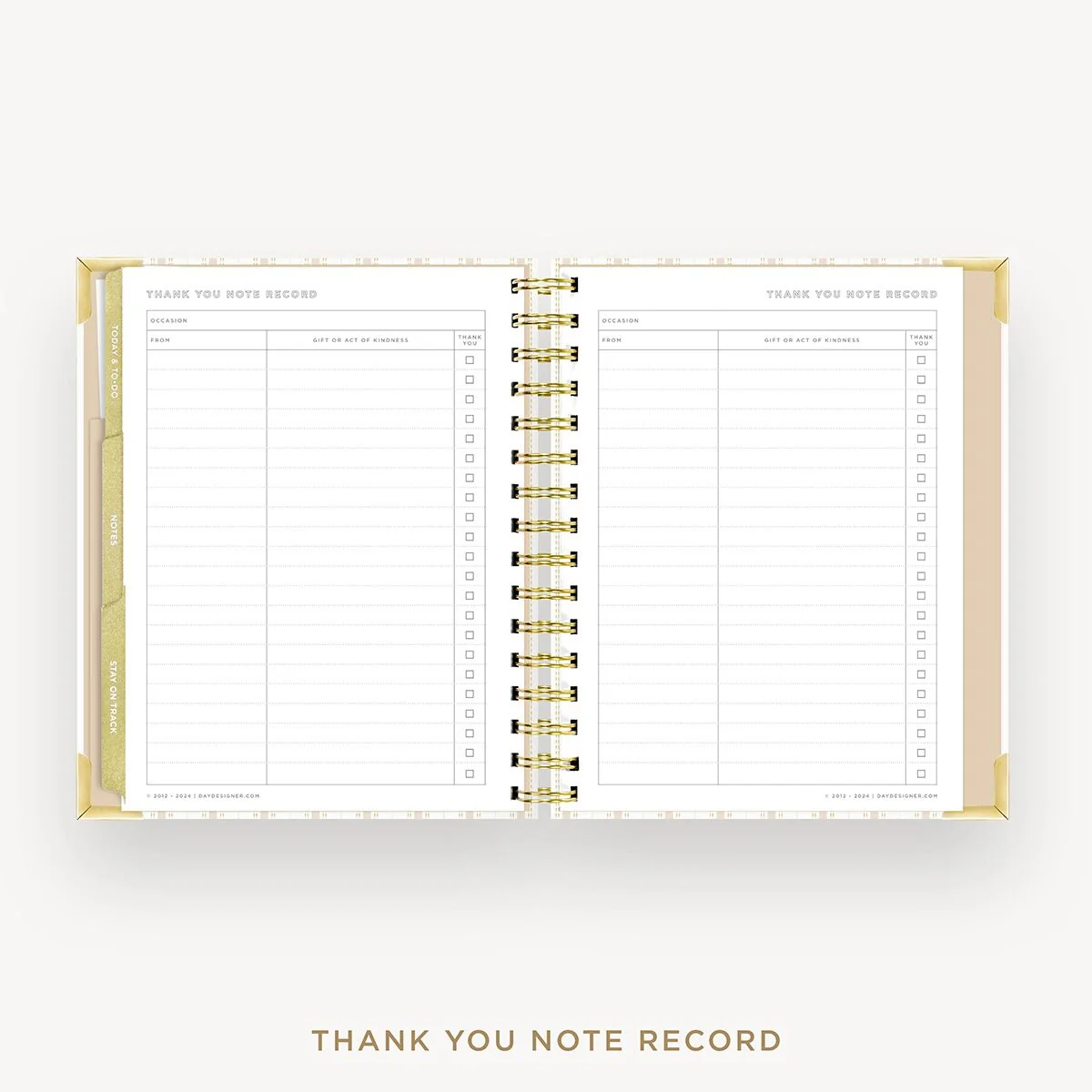 2026-27 Mini Weekly Planner: Ticking Stripe - Image 18
