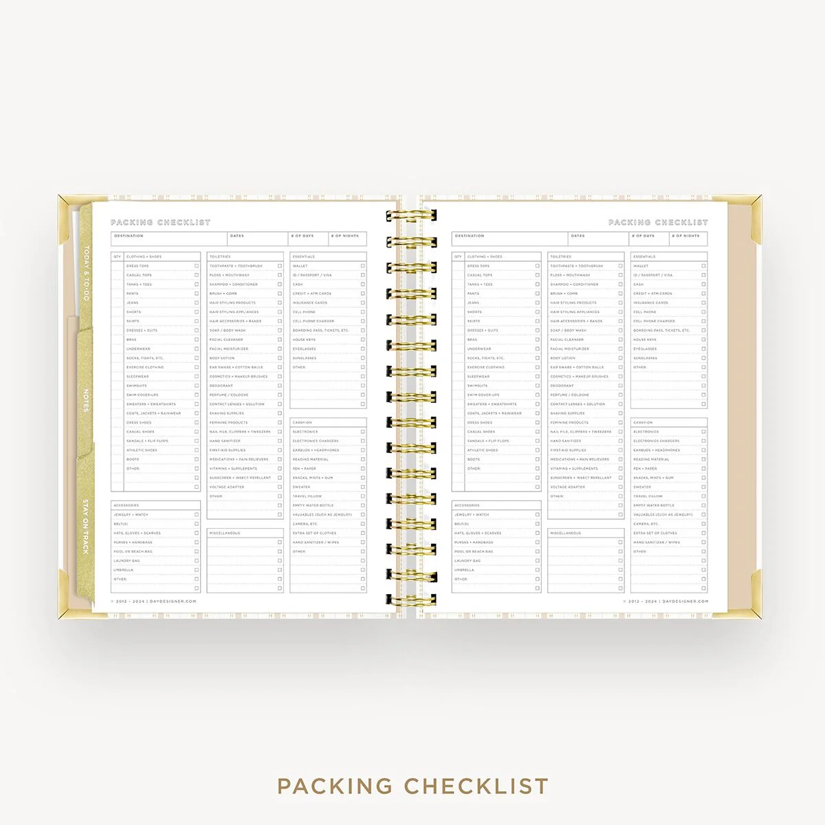 2026-27 Mini Weekly Planner: Ticking Stripe - Image 19