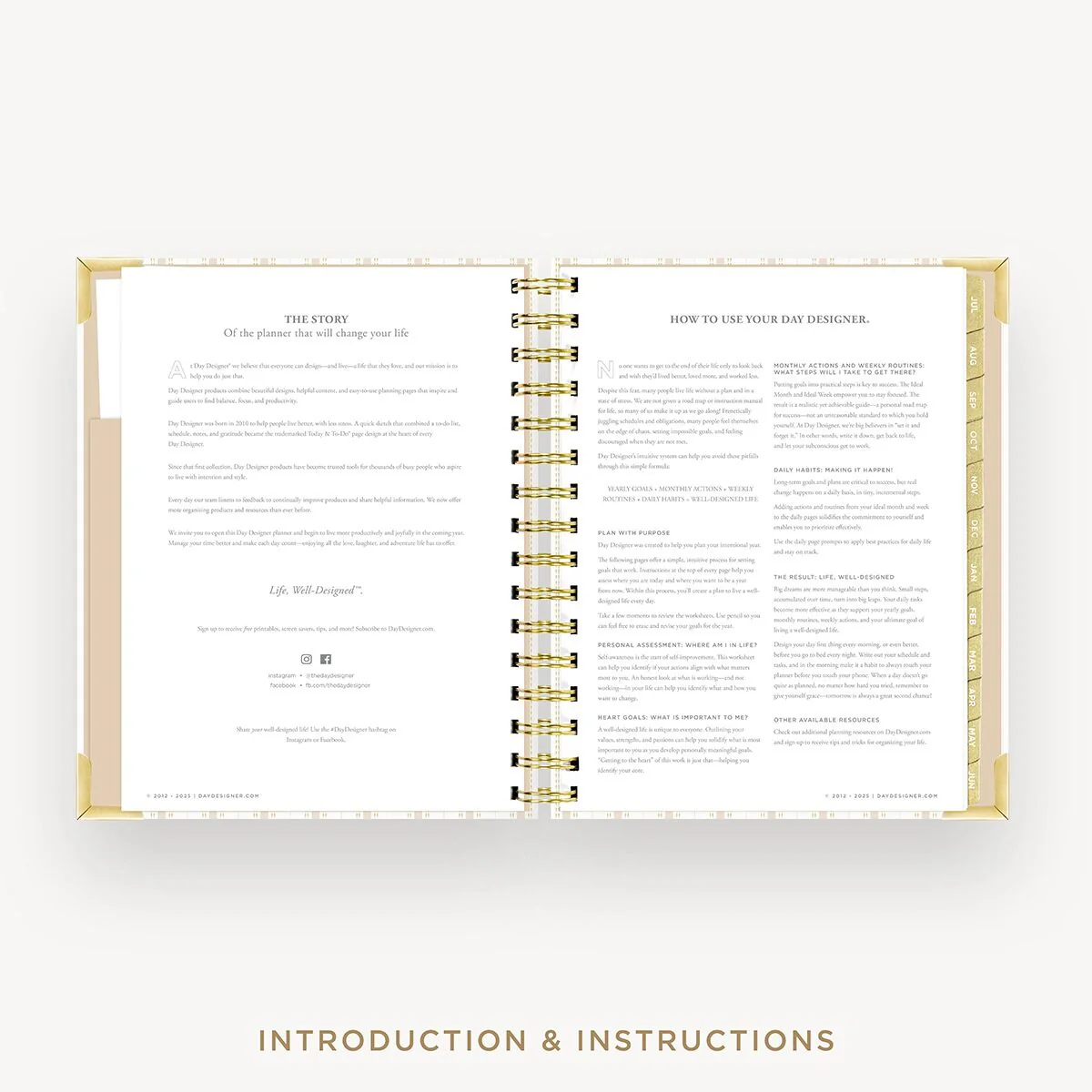 2026-27 Mini Weekly Planner: Ticking Stripe - Image 5