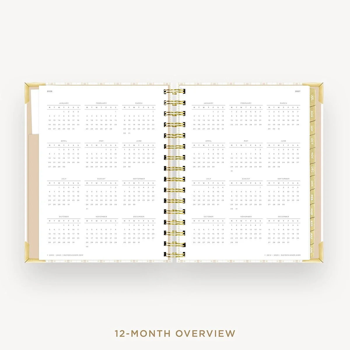 2026-27 Mini Weekly Planner: Ticking Stripe - Image 9